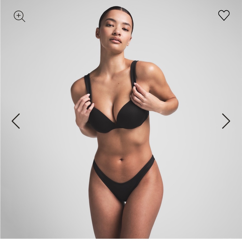 skims ultimate push up bikini top